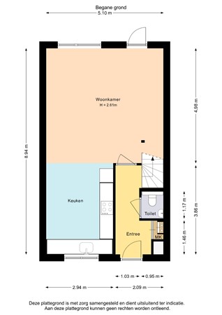 Floorplan - Gentiaan 4, 8316 NZ Marknesse